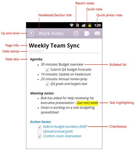 Microsoft OneNote Mobile llega finalmente a Android