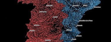 La gran divisoria ibérica: el mapa que parte en dos a España a través de sus dos grandes cuencas hidrográficas