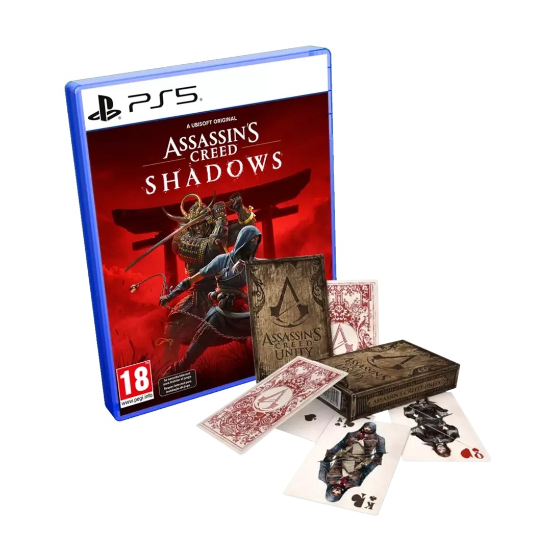 Assassin's Creed Shadows + Baraja de Cartas Assassin's Creed Oficial
