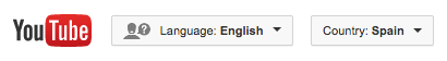 Youtube Idioma