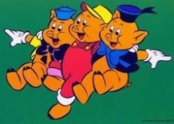 Los tres cerditos ceden su papel a los tres cachorritos
