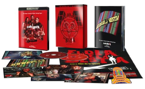 El Dia de la Bestia (Edicion Coleccionista) (4K UHD + Blu-ray + Libreto 32 Paginas + Poster + 6 Postales + Vinilo) (The Day of the Beast)