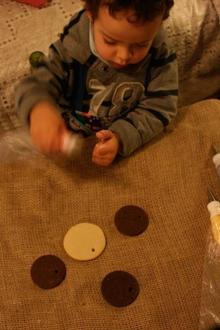 jugando con la glasa