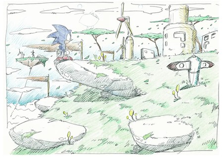 Sonic Adventure Revela Arte Inedito Casi 30 Anos Despues Un Golpe De Nostalgia Protagonizado Por El Erizo Azul