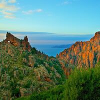 Los "calanques" de Piana, un paisaje de ensueño en Córcega