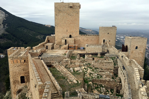 El Castillo de Santa Catalina en Jaén