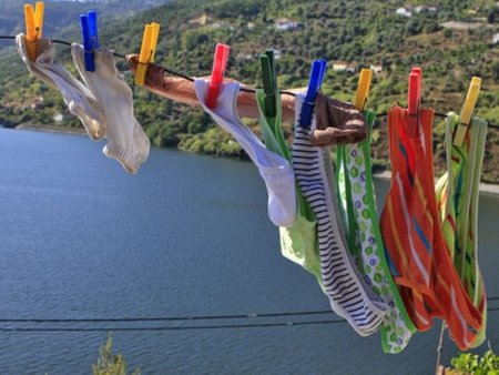 Vestir sólo con 6 prendas en un mes