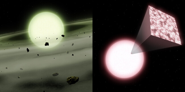 Estrella Verde Y Rosa