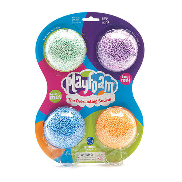 Playfoam es un material perfecto para que los niños puedan dar rienda suelta a su imaginación sin manchar nada. Se trata de una espuma que nunca se seca, así que la creatividad nunca se acaba.