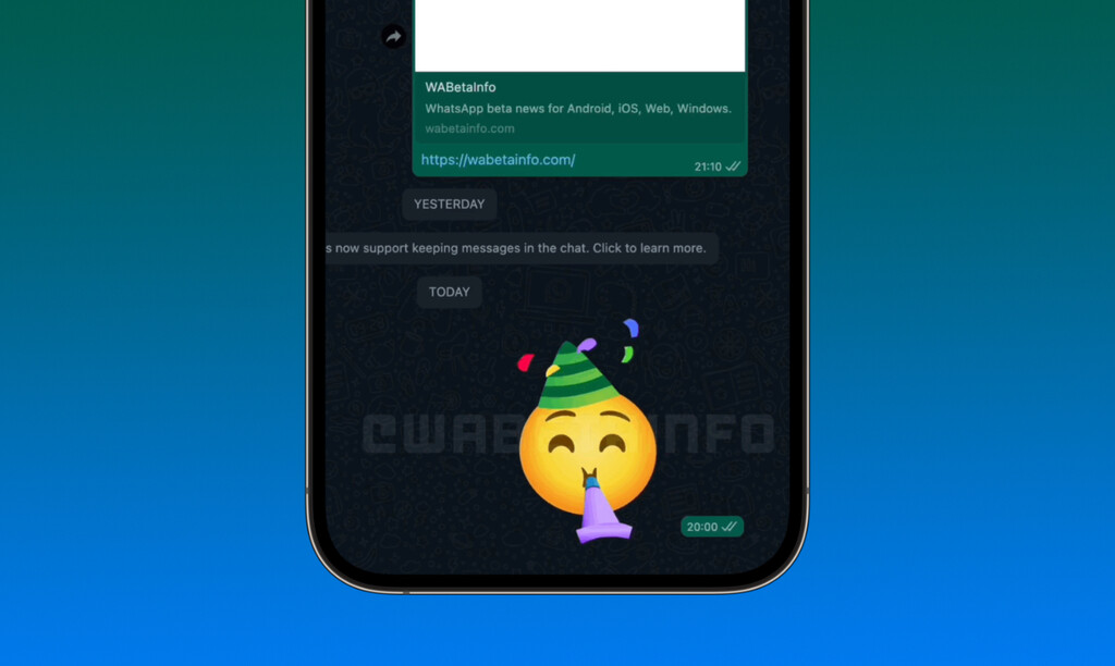 Emojis animados en tu iPhone: WhatsApp quiere merendarse a Telegram con esta nueva función Emojis animados en tu iPhone: WhatsApp quiere merendarse a Telegram con esta nueva función