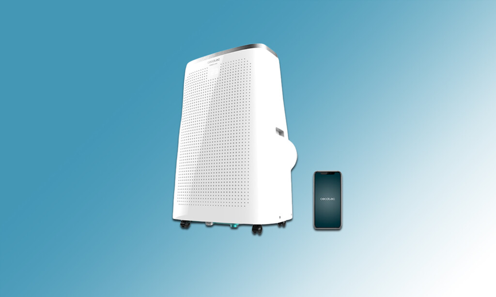 Súper rebaja de 170 euros menos para este aire acondicionado portátil de Cecotec: se controla por el móvil y enfría con rapidez