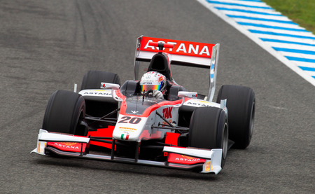 Dani Juncadella Test GP2 Jerez