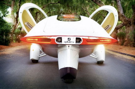 Aptera coche híbrido futurista