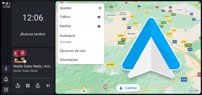 Android Auto Coolwalk Vertical