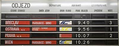 horarios trenes praga