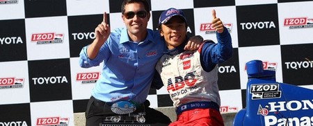 Takuma Sato se estrena en Long Beach
