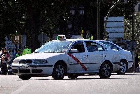 Taxi en Museo del Prado