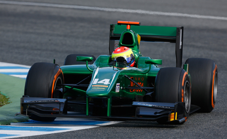 Sergio Canamasas Caterham GP2