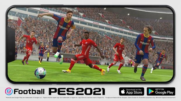 eFootball PES 2021 Mobile ya está disponible para iOS y Android: el deporte rey vuelve actualizado a tu móvil