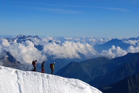 Las mejores vistas de los Alpes desde el teleférico de Aiguille du Midi