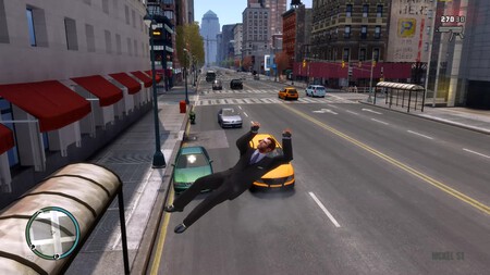 Gta V Mejoro Los Graficos Pero Perdio Algo Que Hizo Grande A Gta Iv Un Sistema De Fisicas Que Era Mucho Mas Ambicioso