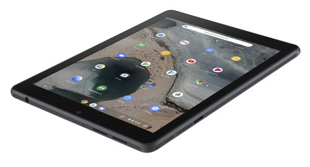 ASUS Chromebook Tablet CT100: 9,7 pulgadas con chasis de goma y Chrome OS para los estudiantes