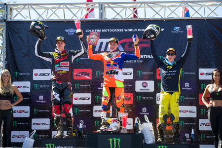 Podio Mx2 Argentina 2018