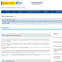 Todas las gestiones de la DGT que puedes hacer desde casa durante la cuarentena por coronavirus