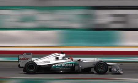Michael Schumacher P3 Malasia 2012