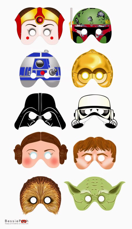 Masks Star Wars Printable Masks