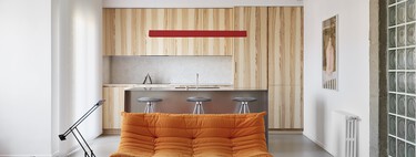 La espectacular transformación de este ático de Madrid: estaba viejo y desfasado, pero este arquitecto lo transformó en un ejemplo deco inspirado en los 70