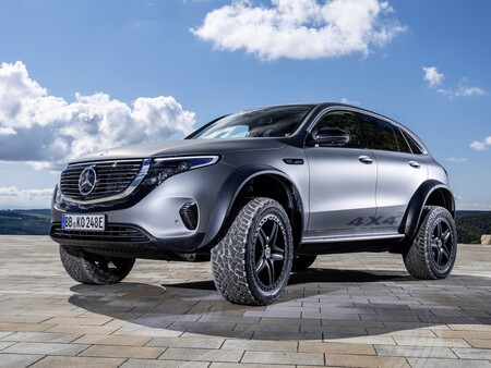 Mercedes-Benz EQC 4x4², la versión aventurera del SUV alemán, con dosis extra de vitaminas y actitud off-road