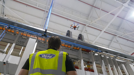Ford Utiliza Drones En Su Planta De Motores 2