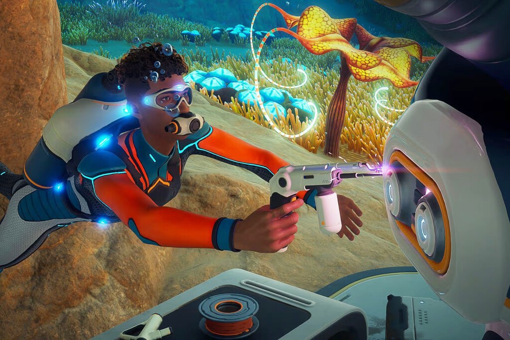 Subnautica 2 bajo el agua