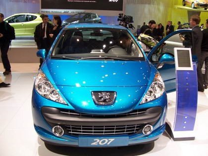Peugeot 207 en el Salón de Ginebra