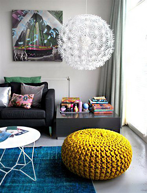 Los 17 mejores poufs para tu salón o dormitorio