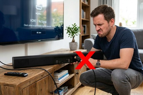 No se acaba el mundo si no puedes usar un puerto HDMI para conectar tu barra de sonido a la Smart TV. Hay alternativas casi tan buenas 