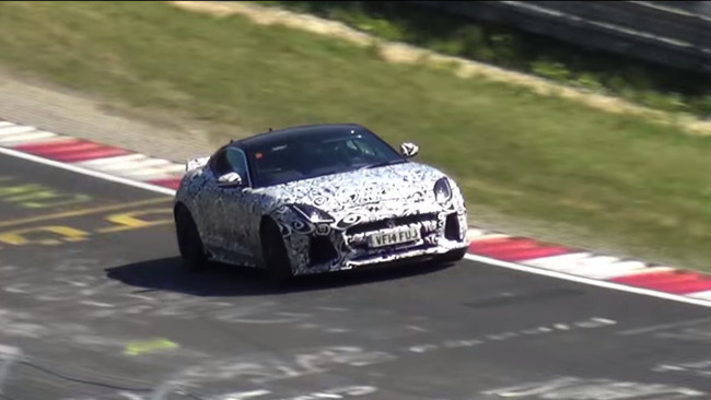 Jaguar F Type Svr Nurburgring