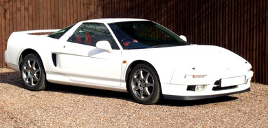 Ayrton Senna y el Honda NSX-R