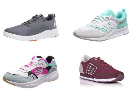 Chollos en tallas sueltas de zapatillas Sketchers, Mustang, New Balance y Under Armour en Amazon