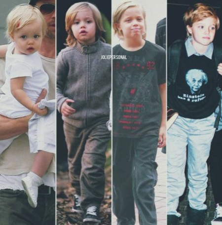 Sólo tiene diez años pero sigue teniendo claro que él es un chico, es John Jolie Pitt