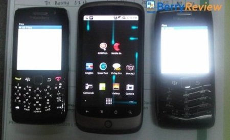 BlackBerry Pearl 9105, primera imagen real del BlackBerry con T9