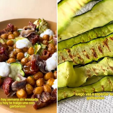 La ensalada proteica con calabacín lista en minutos para una comida fresca y saciante 