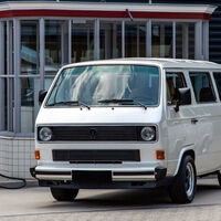Esto no es una Volkswagen Transporter, es el Porsche B32 nacido para el París-Dakar y que fue del presidente de Porsche