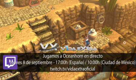 Jugamos en directo a Oceanhorn a las 17:00h (las 10:00h en Ciudad de México) (finalizado)
