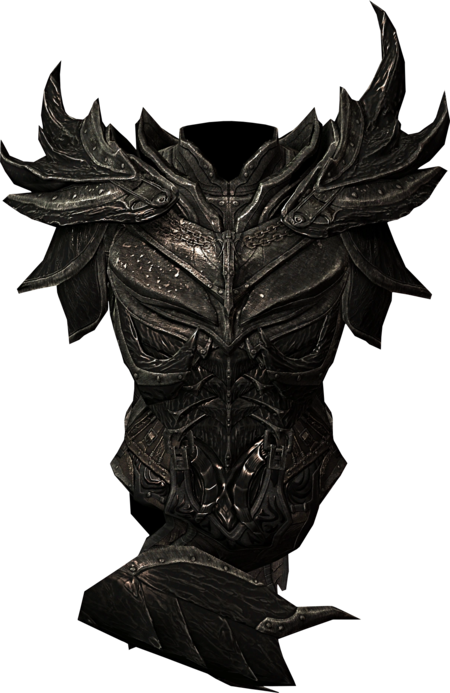 Coraza Armadura Daedra A