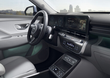 Interior del nuevo Hyundai Kona