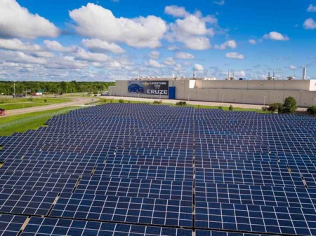 GM promete utilizar sólo energías renovables para el año 2050
