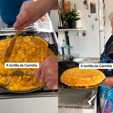 Carmiña, abuela gallega: “Para que la tortilla no quede seca pero sí cuajada, remueve desde los bordes hacia el centro” 