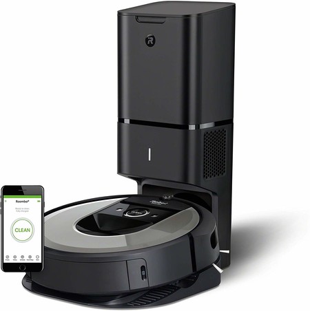 Oferta de Amazon en el robot aspirador Roomba i7+ que limpia su depósito automáticamente: ahora cuesta 876,92 euros con envío gratis